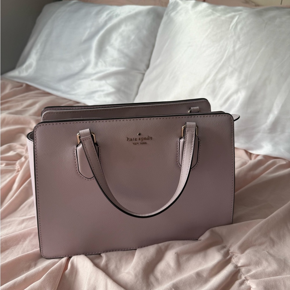 light purple kate spade purse